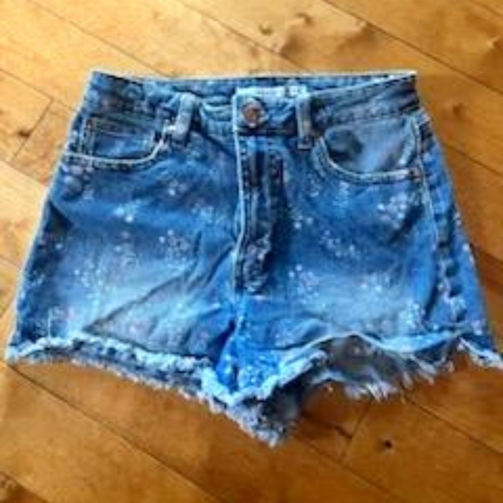 Celebrity Pink Jean Shorts